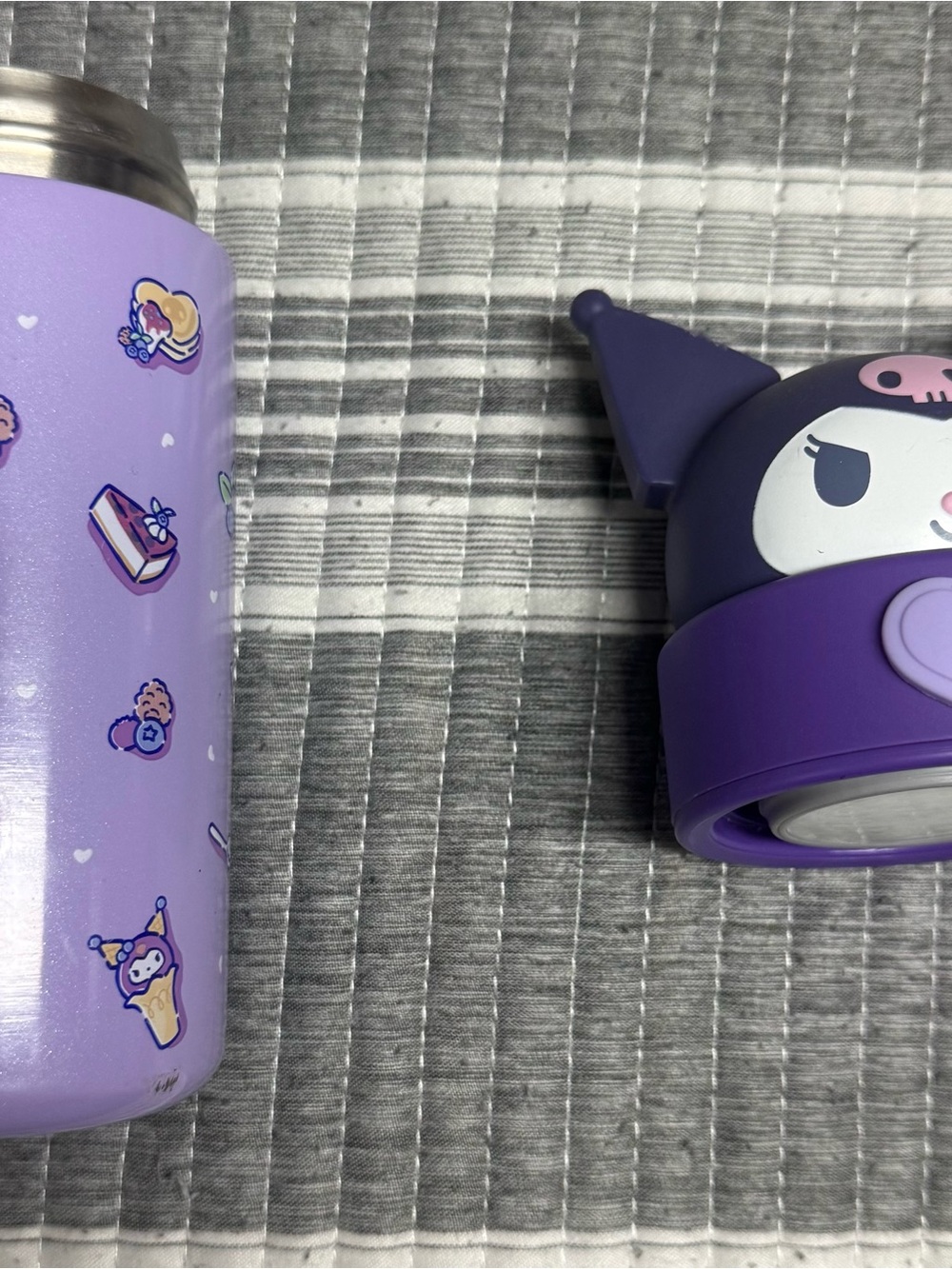 Sanrio Kuromi Purple Kids Bottle.